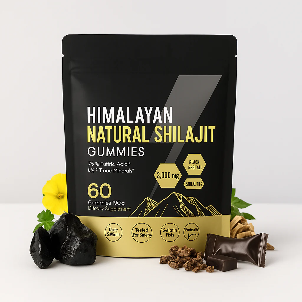 Shilajit Gold Pure Himalayan Gummies
