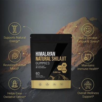 Shilajit Gold Pure Himalayan Gummies